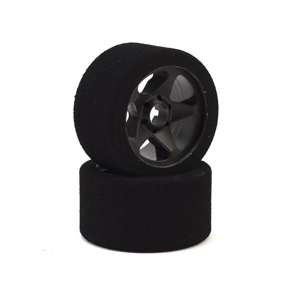 Contact 1/8 Nitro Foam Front Tires (35 Shore) w/5 Spoke Rim (2pc)