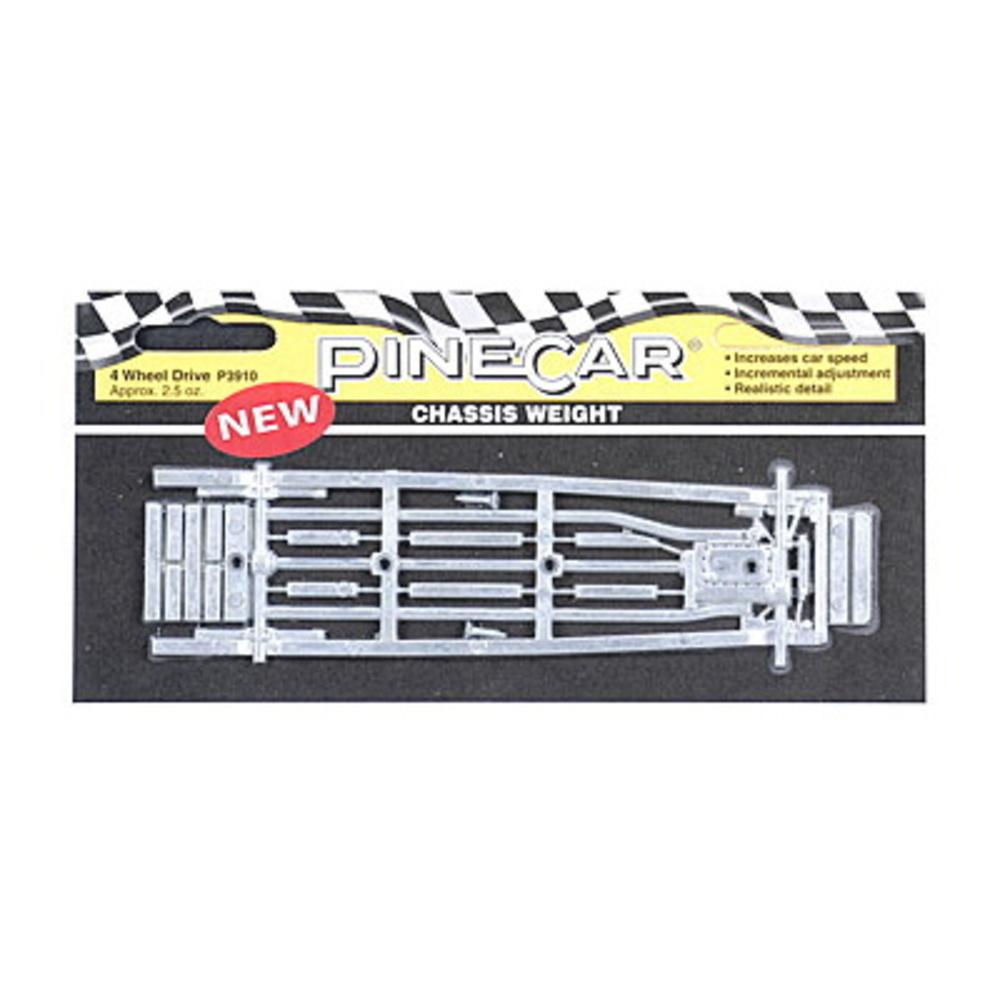 PineCar 4-Wheel Drive Chassis Weight