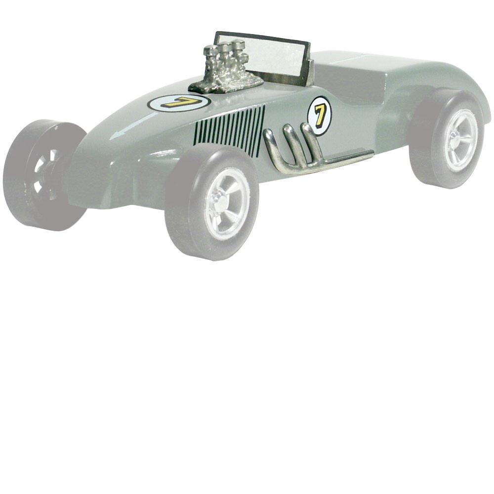 Pinewood Derby Street Rod Parts/Decals