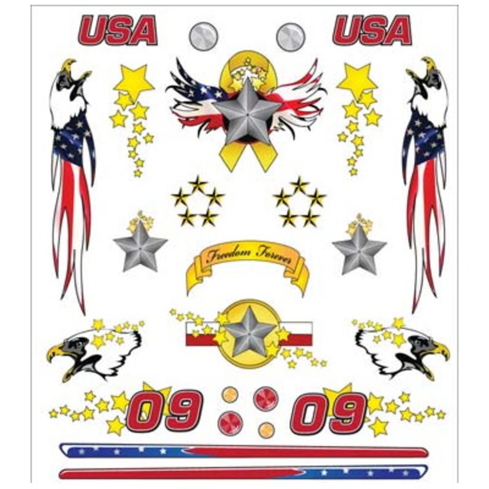 PineCar Freedom Forever Dry Transfer