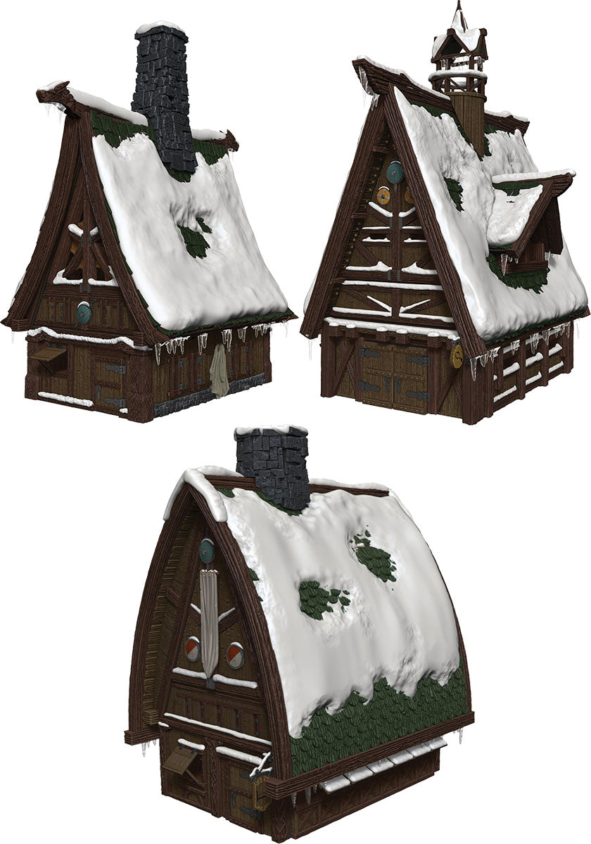 D&D Miniatures: Icons of the Realms - Papercraft Set: Icewind Dale: Ri