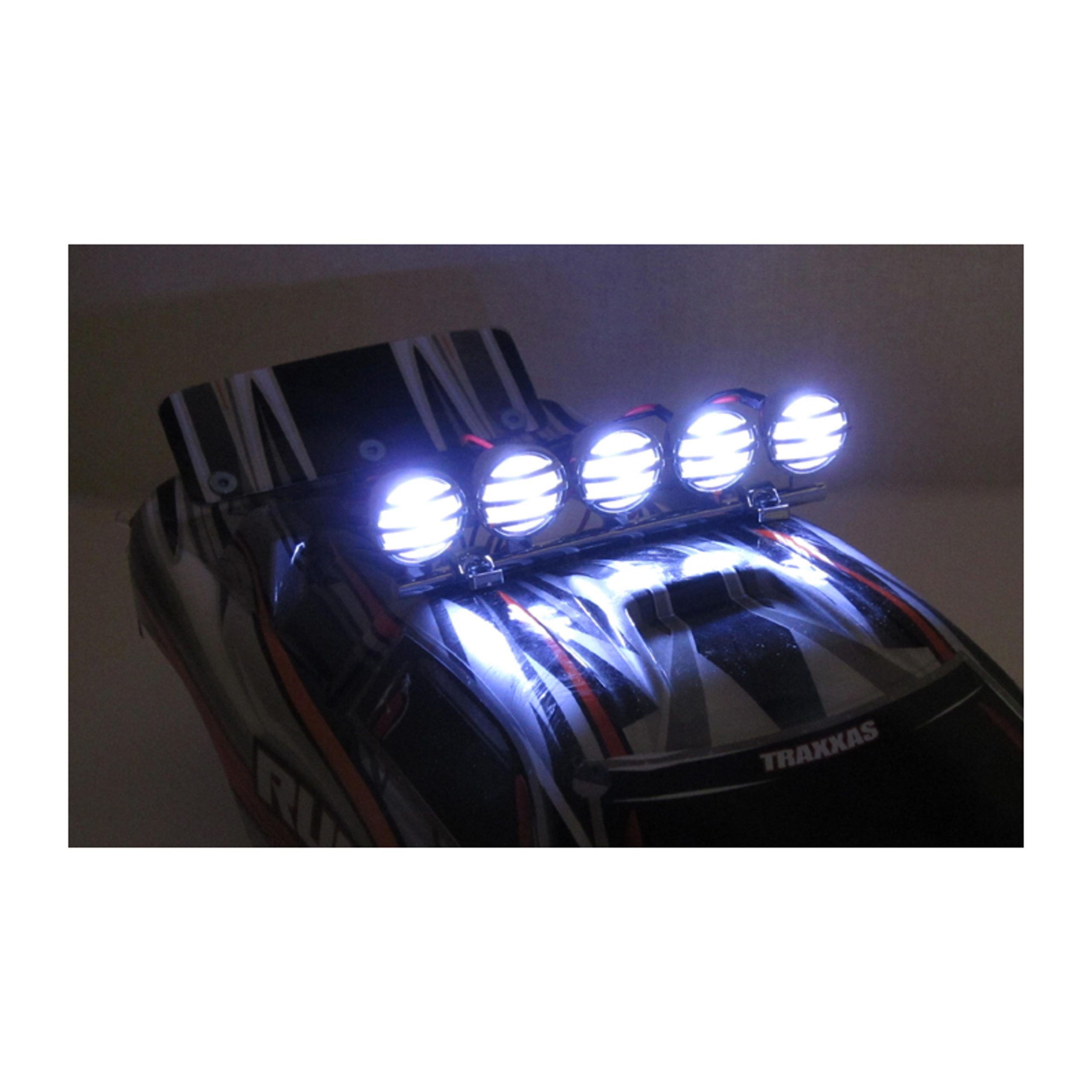1/10 Crawler LED Light Bar Set - Chrome