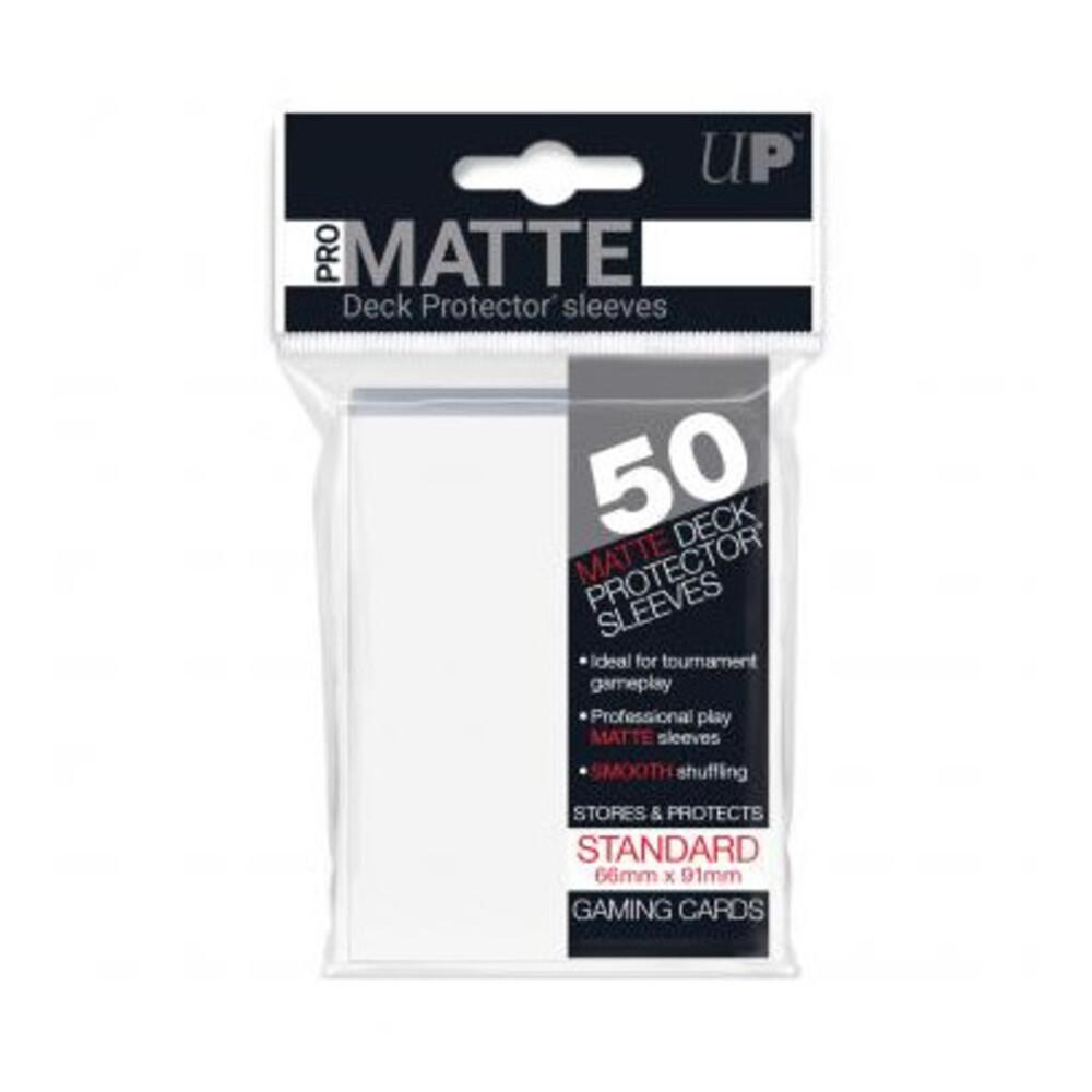 Ultra Pro Matte White Standard Deck Protectors (50 ct)