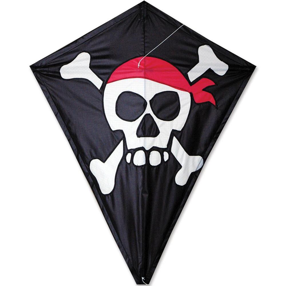 Premier 30 in. Diamond Kite - Skull and Crossbones