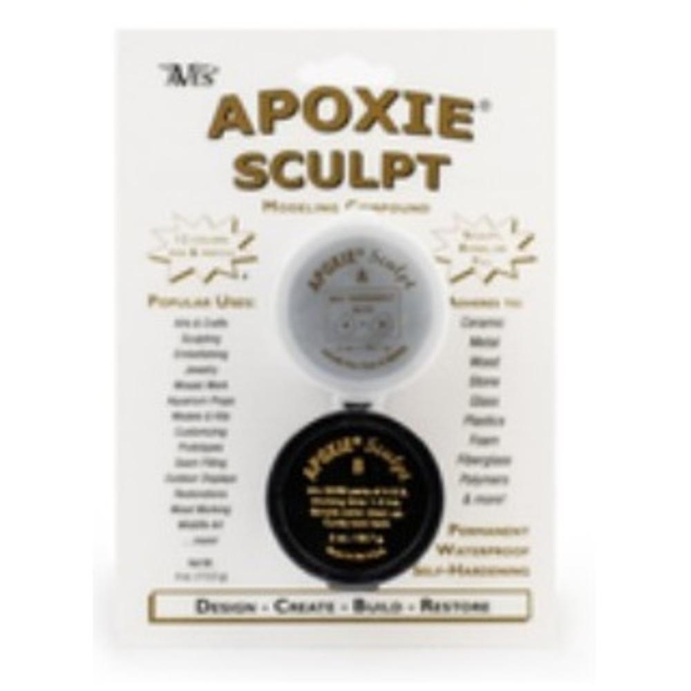 Clay - Apoxie Sculpt Natural 2-Part Self-Hardening (Net wt. 4oz.)