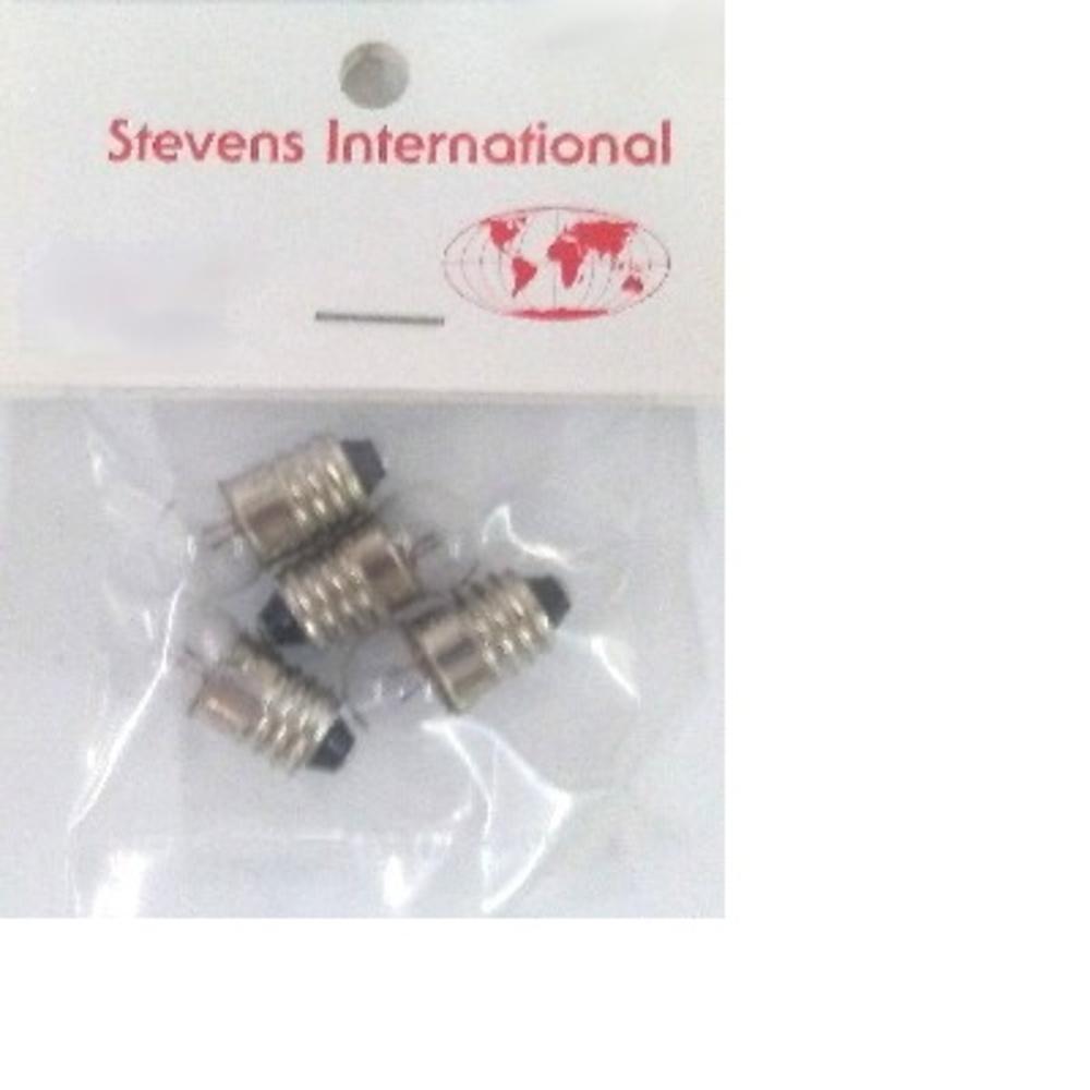 Bulb -3.5v Clear Screw Base Standard Bulb fits STV #124 & #1510 (4/pk)
