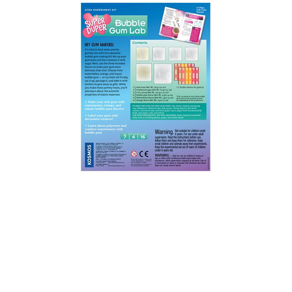 Super Duper Bubble Gum Lab