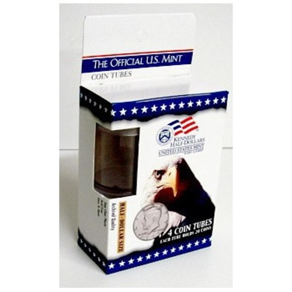 Half Dollars Coin Tubes (4/bx)