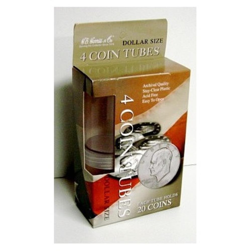 Large Dollar Coin Tubes (4 Count)