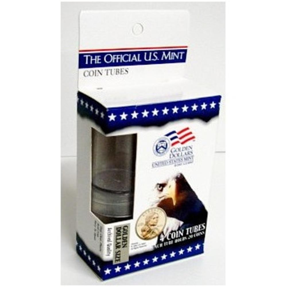 Golden Dollars Coin Tubes (4/bx)