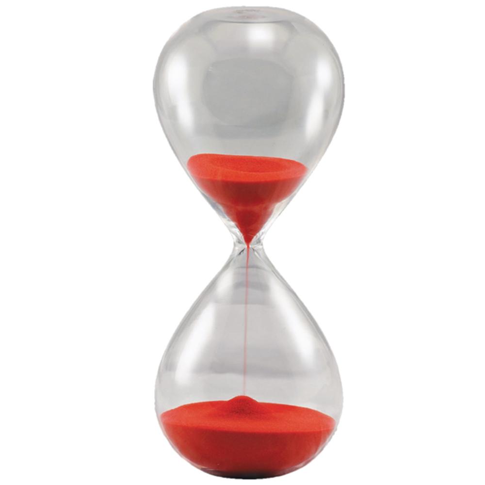 30 Minute Red Glass Sandtimer