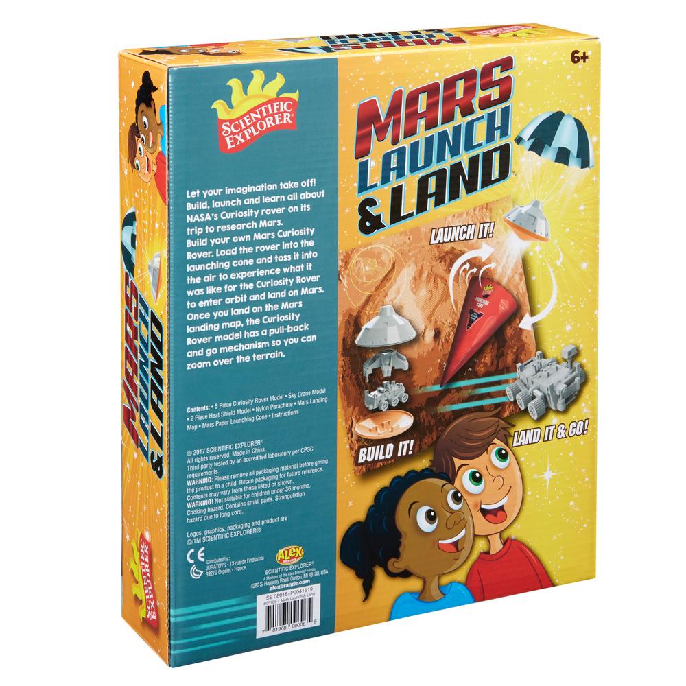 Scientific Explorer Mars Rover Launch & Land