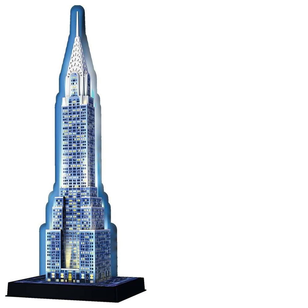 Puzzle - Chrysler Building - Night Edition 216pc 3D Puzzle