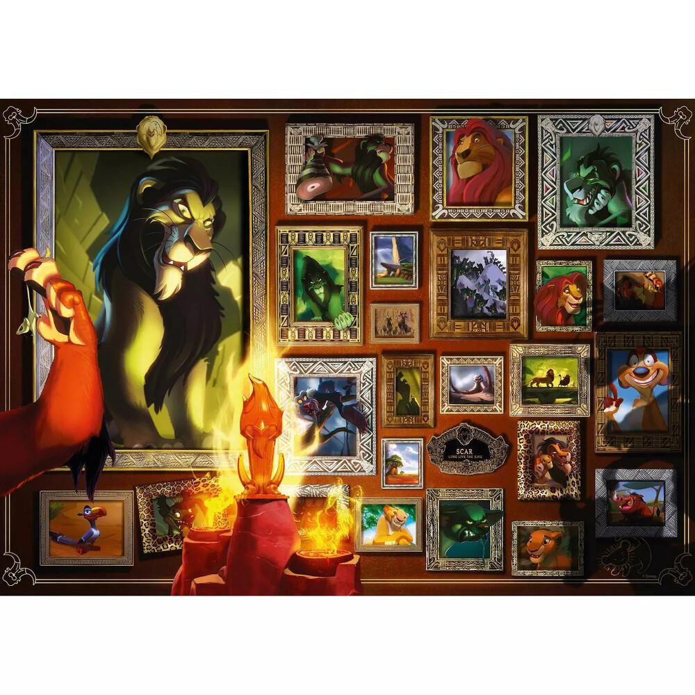 Ravensburger Disney Villainous Puzzle - Scar