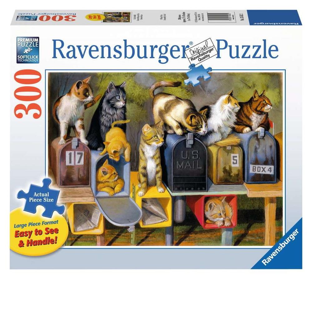 Puzzle - Cat`s Got Mail 300pc Large Format Puzzle