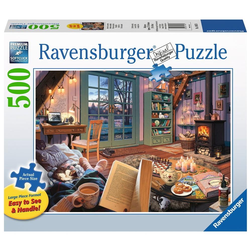 Puzzle - Cozy Retreat 500 Piece Large Format Adult Puzzle