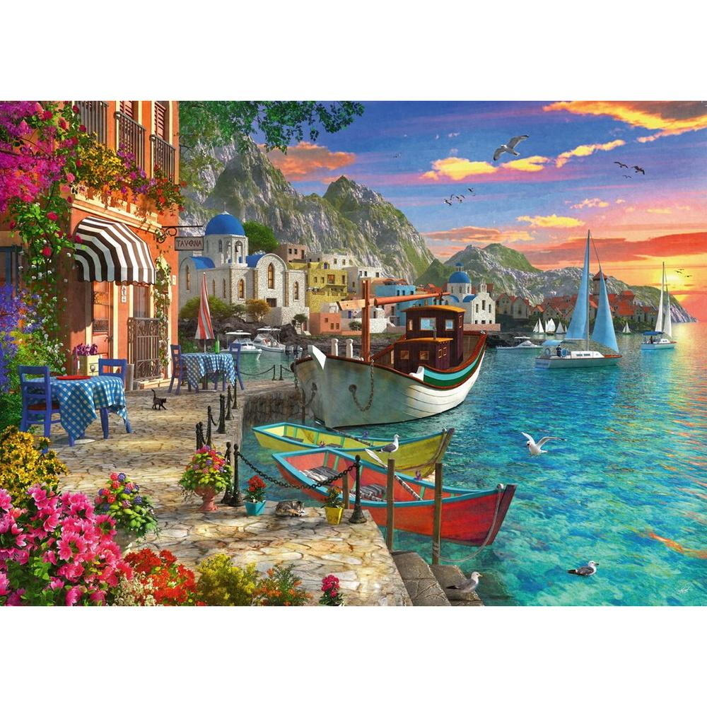 Puzzle - Grandiose Greece 1000 Piece Adult Puzzle