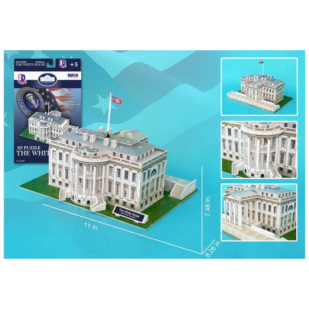 Daron World Trading 3D Puzzle - White House