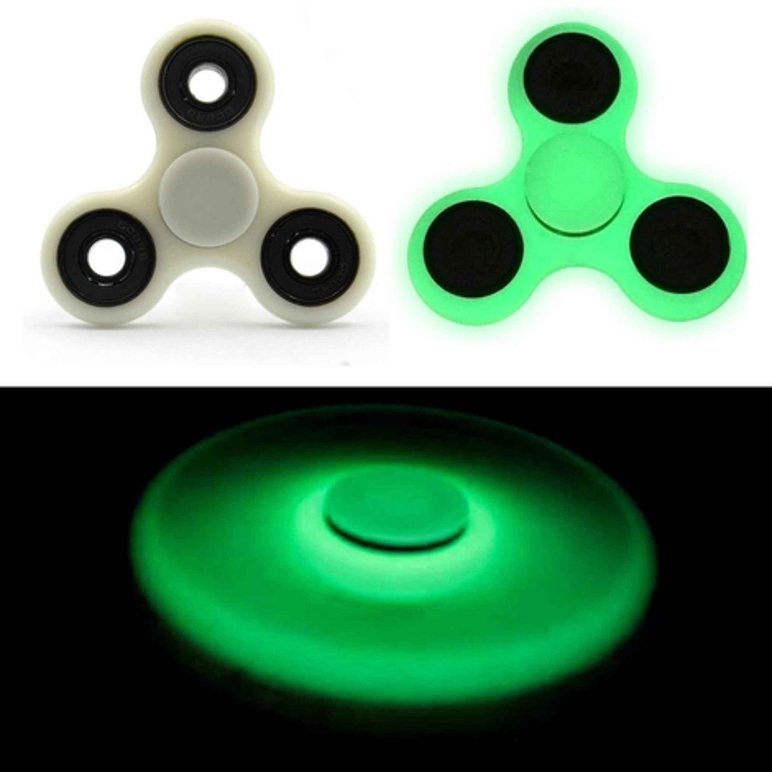 Fidget Spinner - Light Up Flashing Tri-Spinner
