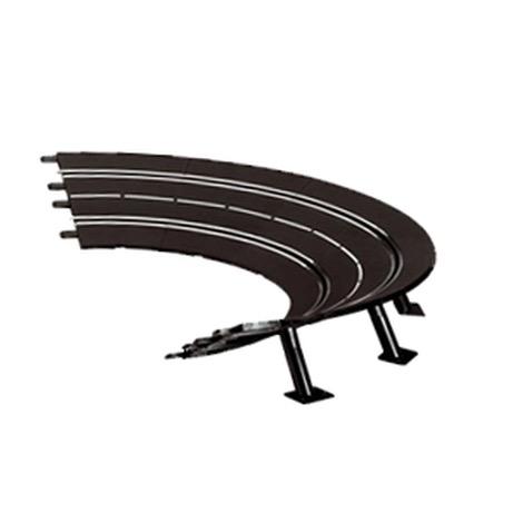 1/24-1/32 High Banked Curve 1/30, 6 Pieces - Digital & Analog