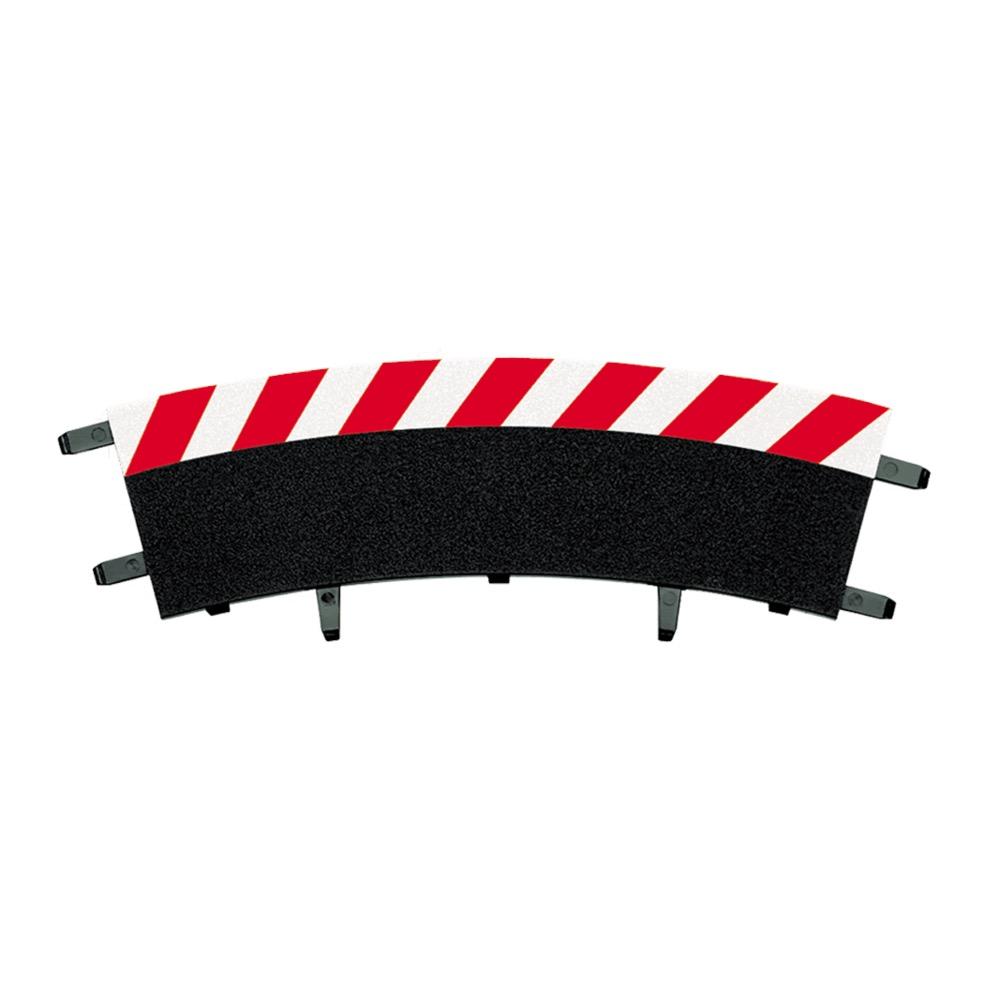 Carrera 1/24 Outside Shoulder Curve 2/30 Degree (6) w/ Ends