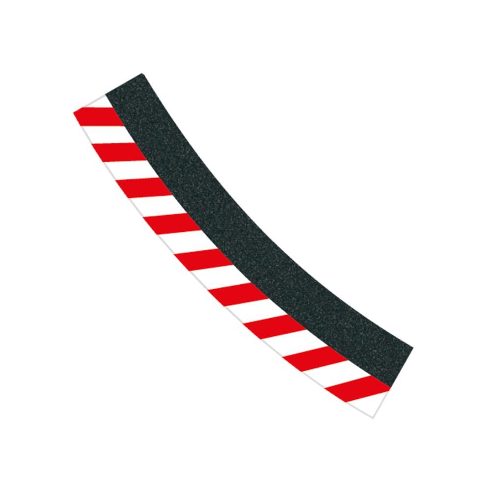 Carrera 1/24 Outside Shoulder for curve 3/30 Degree (6) w/ Ends