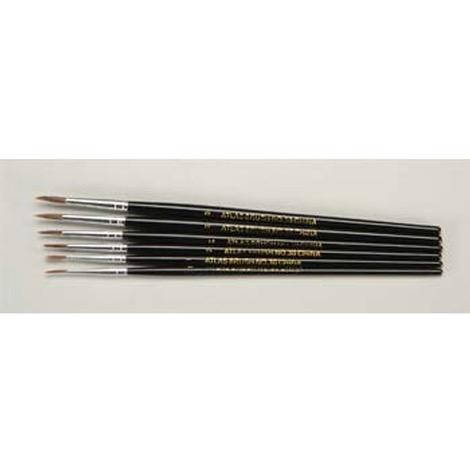 Camel Hair Detail Brush Set (6)