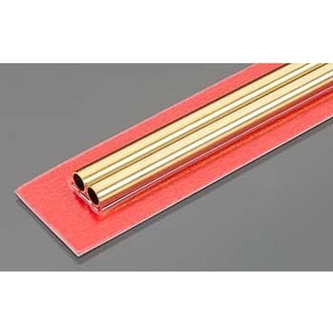 Round Brass Tubes, 6 mm x .45 mm (2)