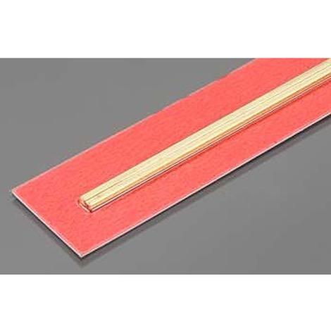 Square Brass Tubes, 2 mm x 2 mm x .45 mm (2)