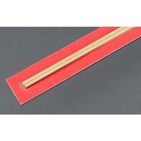 Square Brass Tubes, 3 mm x 3 mm x .45 mm (2)