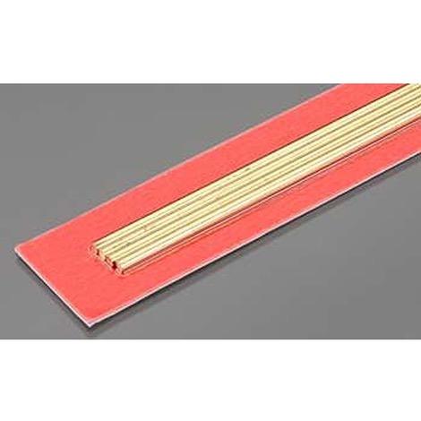 Round Brass Rods, 2.5 mm Diameter (4)