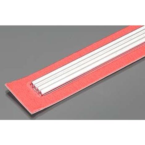 Round Aluminum Tubes, 3 mm x .45 mm (4)