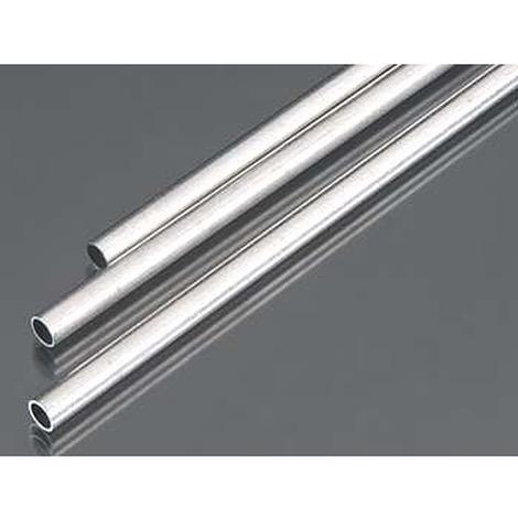 Round Aluminum Tubes, 5 mm x .45 mm (3)