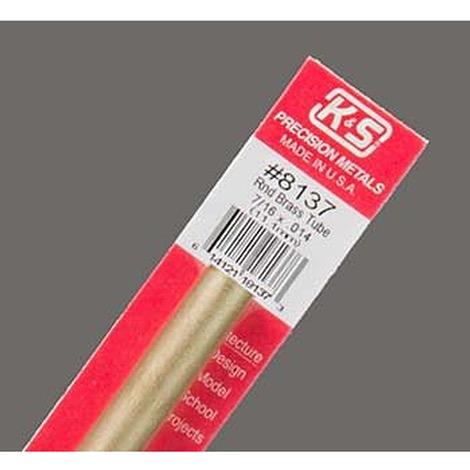 Round Brass Tube 7/16" (1)