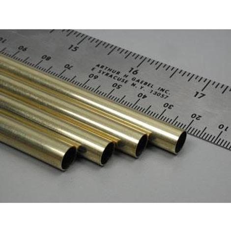 Round Brass Tube 36" x 5/16" .014 Wall (1)