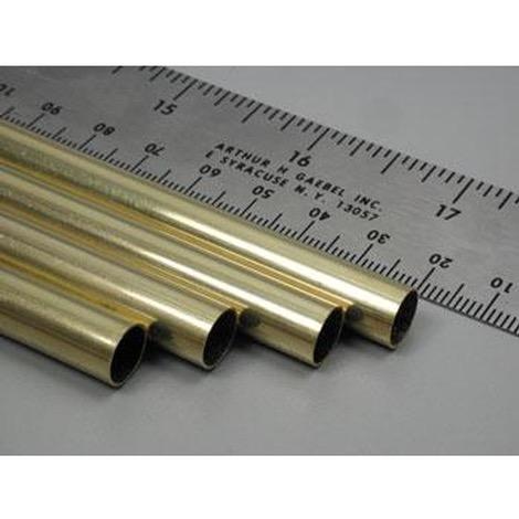 Round Brass Tube 36" x 11/32" .014 Wall (1)