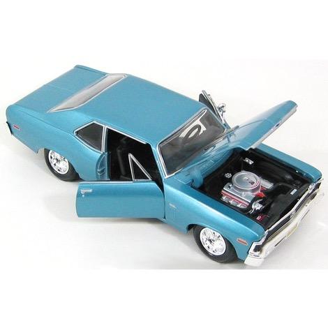 1/24 Die-Cast 1970 Chevy Nova SS Coupe (Met. Blue)