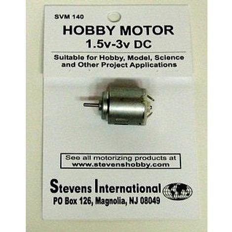 Motor - Small Electric - 1.5 to 3v DC (Round Can)