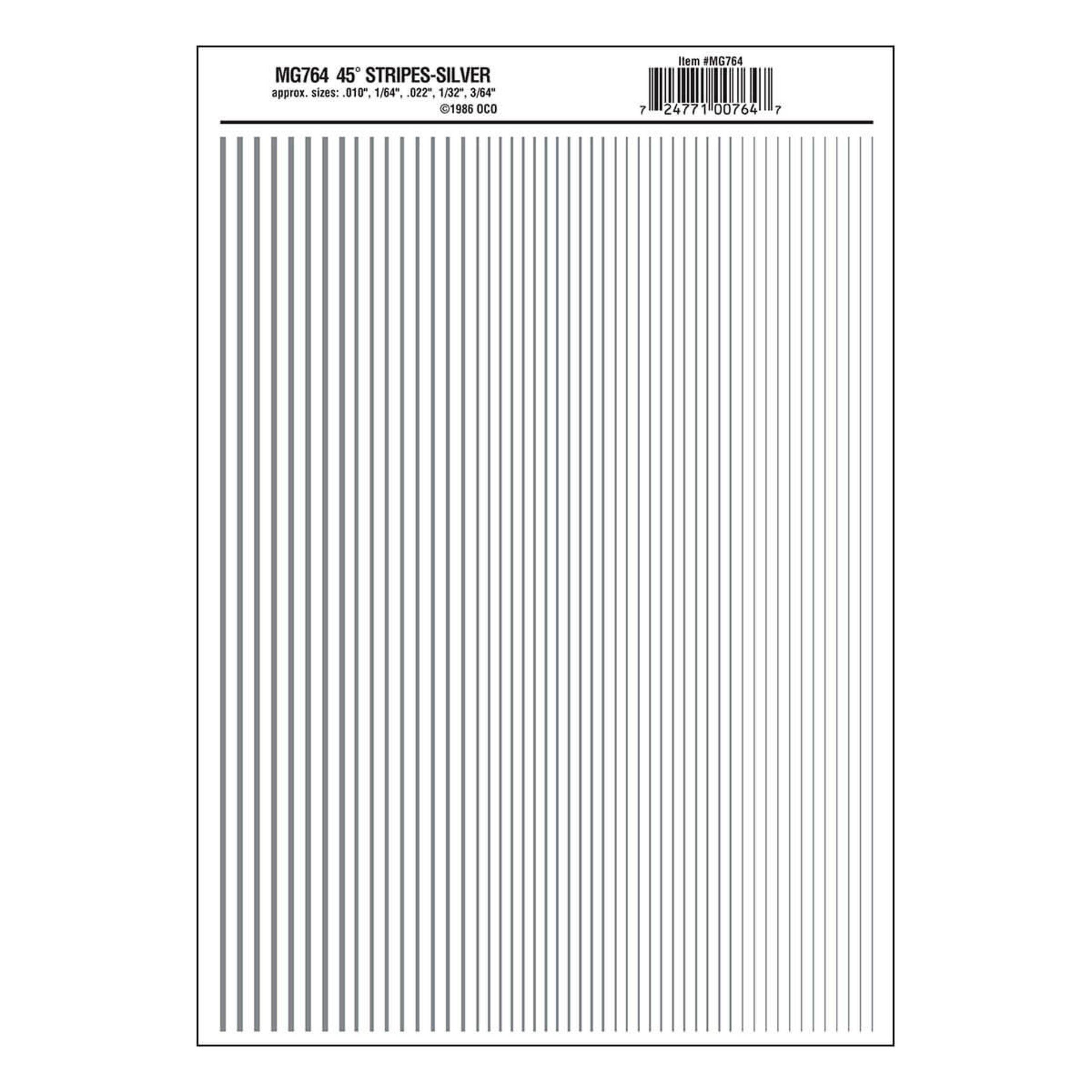 Woodland Scenics Stripes (Silver)