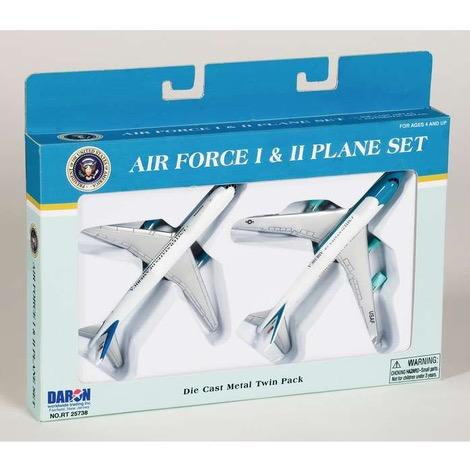 Air Force One/Air Force 2 - 2 Plane Set (Die-Cast)