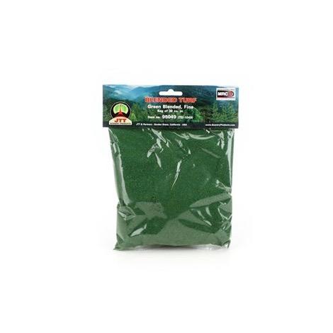 JTT Fine Blended Turf 30 cu. in. (Green)