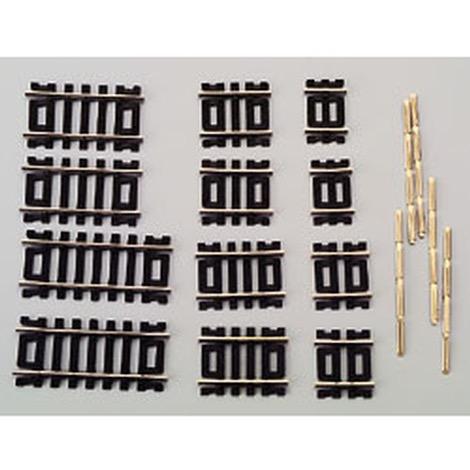 HO Code 100 Straight Track Asst Nickel Silver (12)