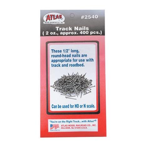 Atlas Track Nails -- HO & N