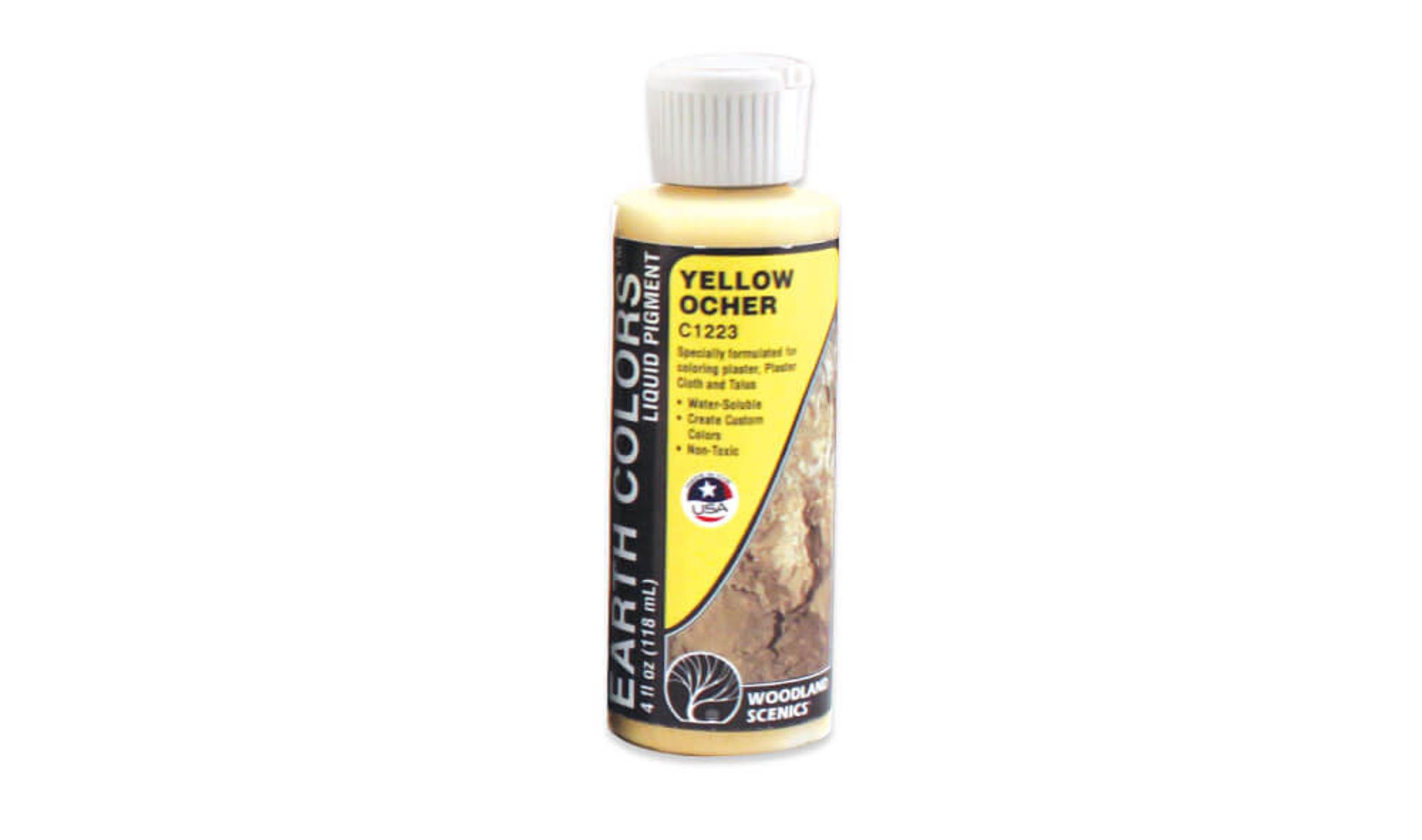 Woodland Scenics Liquid Pigment - Yellow Ocher