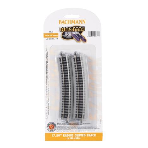 N-Scale 17.50" Radius Curved Track