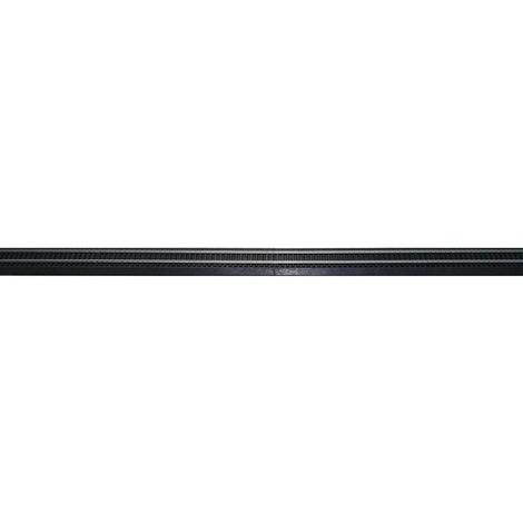 HO 36" EZ Track Straight Track w/ Black Roadbed