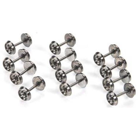 HO Scale 33" Flat Back Wheel Sets (12)