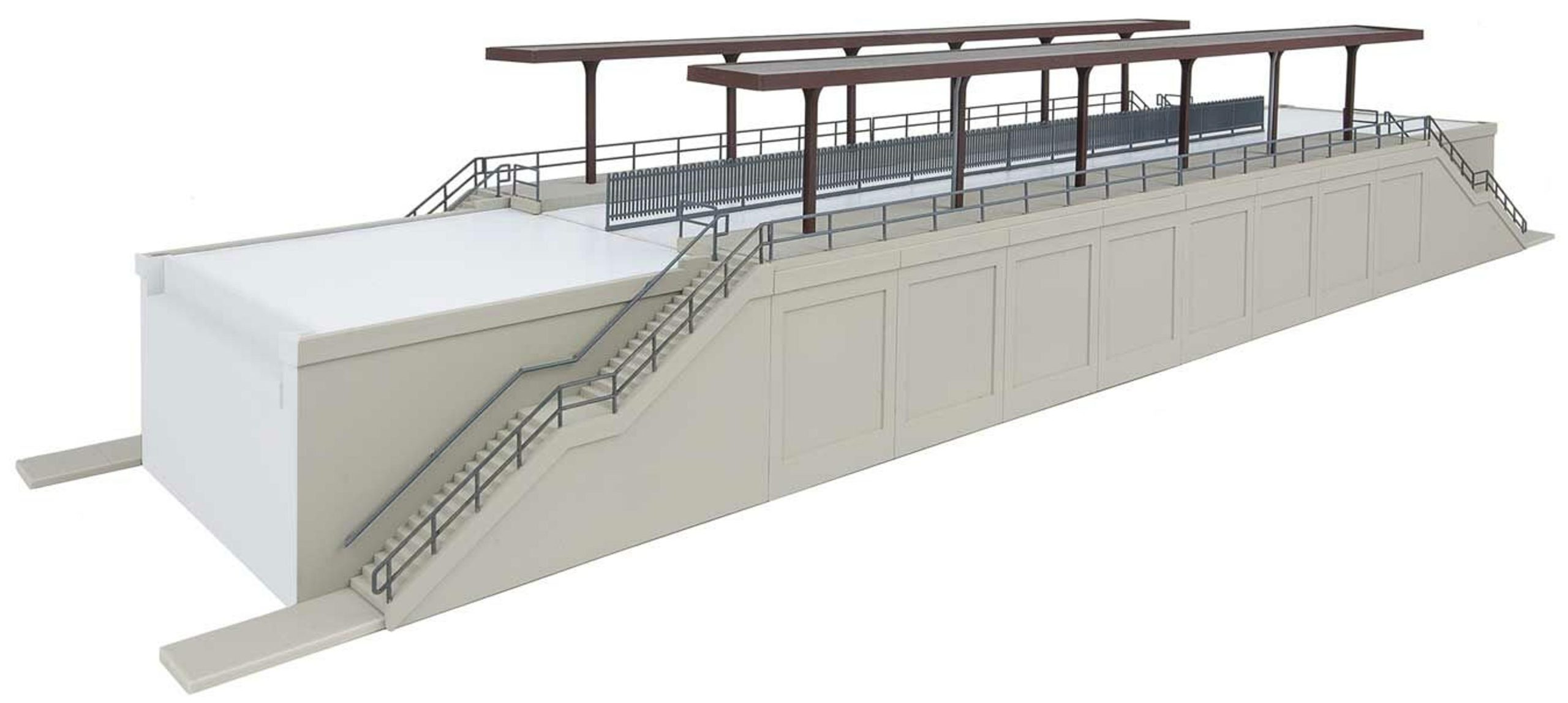 Walthers HO Scale Elevated Commuter Station Kit