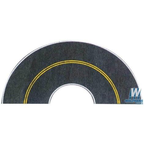 HO Flexible Self-Adhesive Paved Roadway -- Vintage and Modern Curves