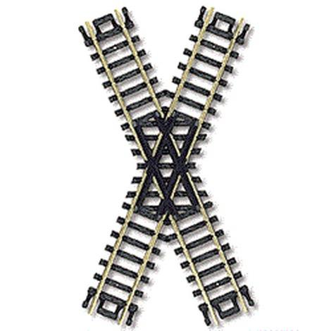 N-Scale 45-Degree Crossing